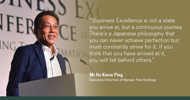 Mr Ho Kwon Ping, Executive Chairman of Banyan Tree Holdings