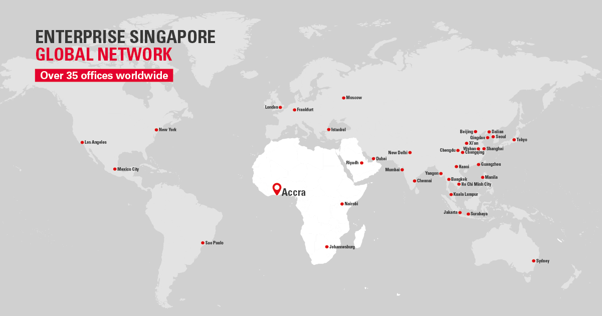 Hello From Enterprise Singapore OC Ghana