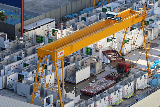 Efficient and high quality building with prefabrication