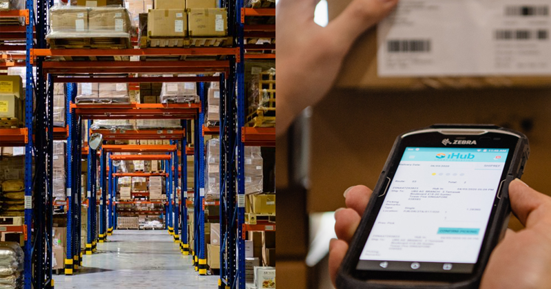 iHub stores and processes more than 100,000 products for over 100 clients in its Jurong warehouse with the help of technology