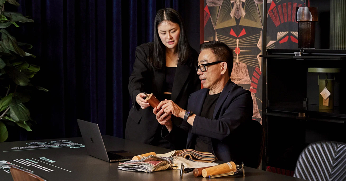 Mr Koh (right) learns that it takes time for a company to shift to more sustainable practices. PHOTO: SPH MEDIA