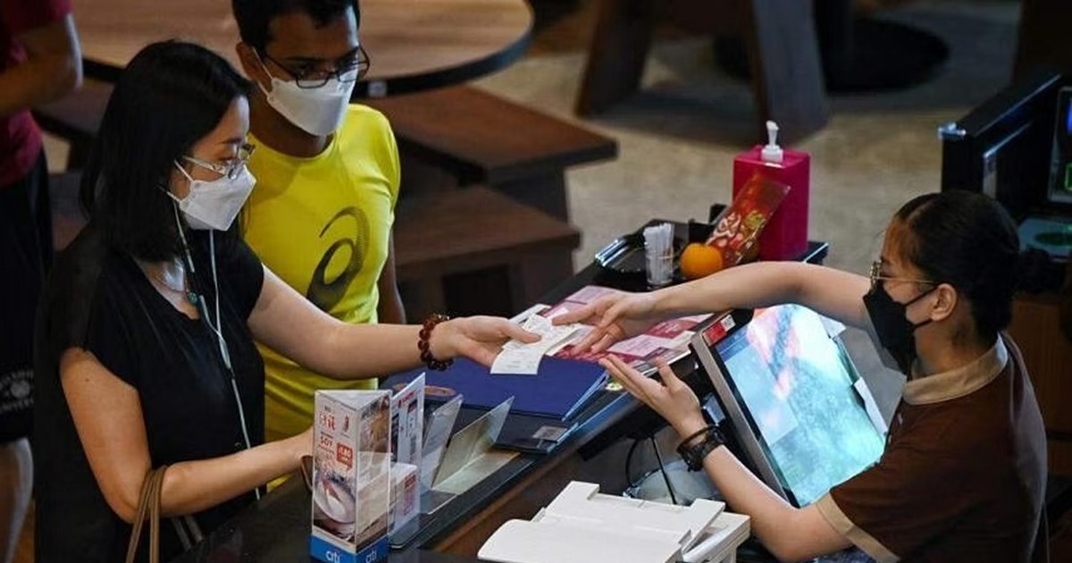 Jobs in the sector that have been identified for redesign include service crew and kitchen assistant. PHOTO: ST FILE