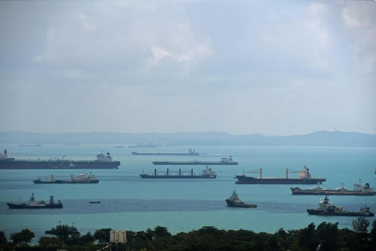 EnterpriseSG estimates that more than 100 local marine and offshore engineering companies are participating in, or exploring, projects in maritime decarbonisation and offshore renewables. PHOTO: KUA CHEE SIONG, ST